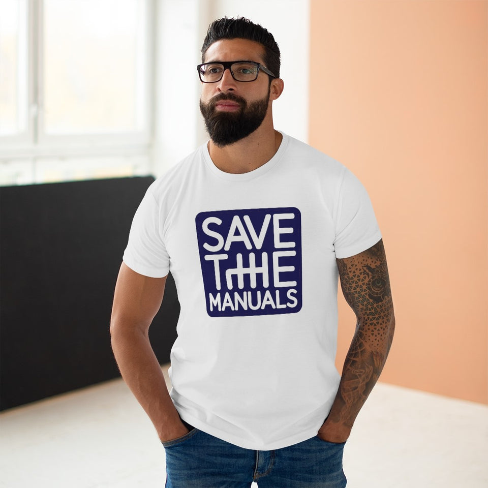 camiseta save the manuals
