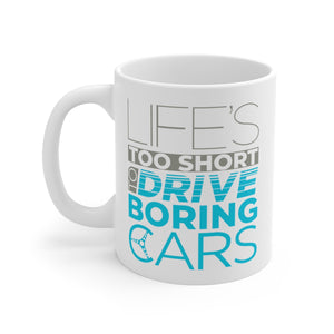 Caneca Life´s Too Short to Drive Boring Cars
