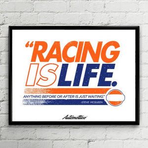 Quadro Racing is Life (Steve McQueen)